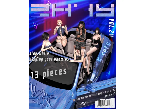 Alpha 2H4Y COLLECTION - The Sims 4 Custom Content