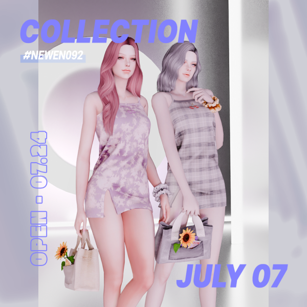 Alpha Collection July 07 Set 04 by simsfinds - The Sims 4 Custom Content