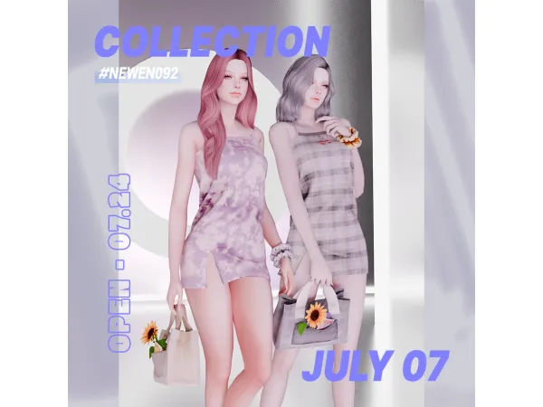 Alpha Collection July 07 Set 04 by newen092 - The Sims 4 Custom Content