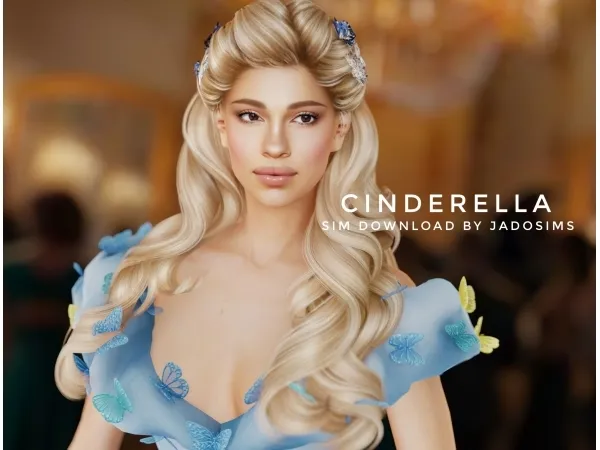 Alpha Cinderella (Sim Download) - The Sims 4 Custom Content