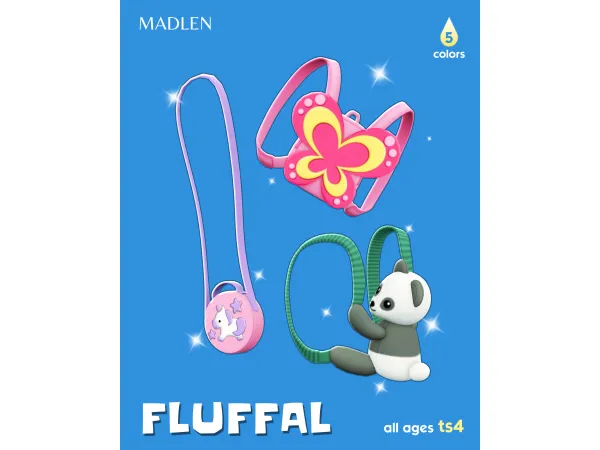 Fluffal Backpack Set by Madlen