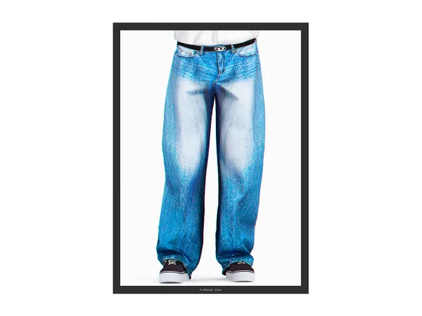 Alpha Riize Denim Pants (Child Version) - The Sims 4 Custom Content