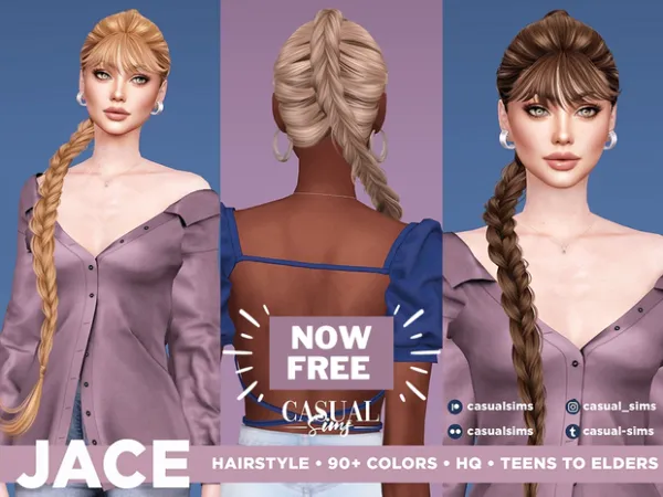 JACE HAIRSTYLE by Casualsims