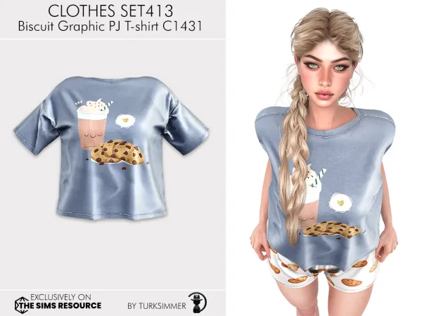 Alpha turksimmer's CLOTHES SET413 - The Sims 4 Custom Content