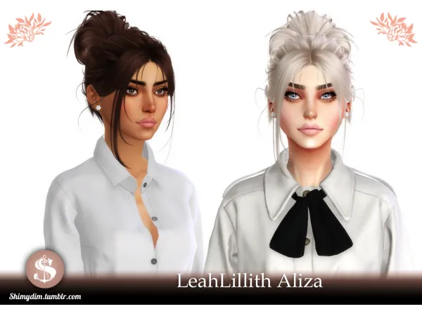 Alpha S4 LeahLillith Aliza Retexture by shimydim - The Sims 4 Custom Content