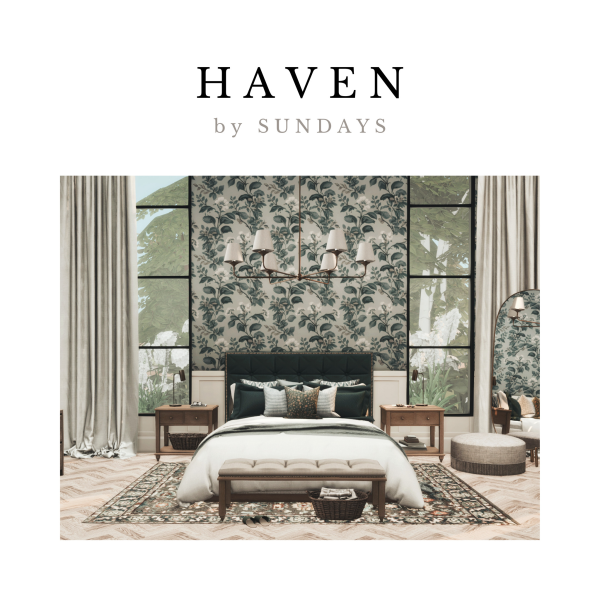 Alpha haven set by simsfinds - The Sims 4 Custom Content