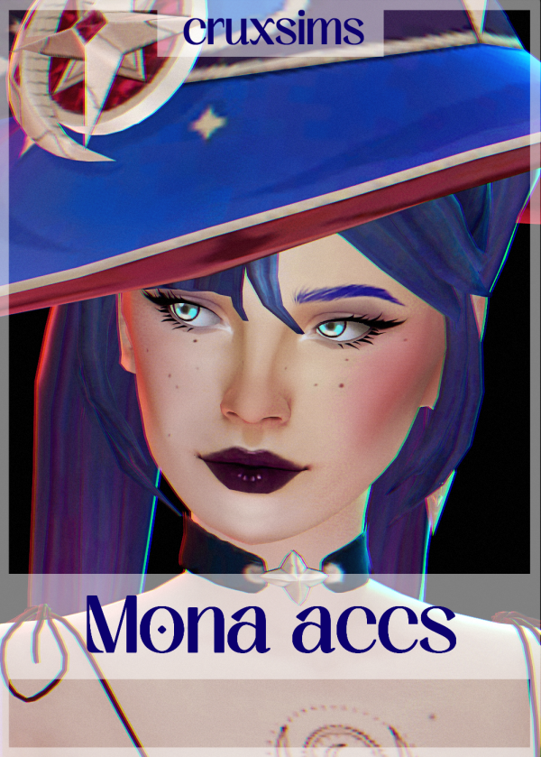 Maxis Match Mona accessories by simsfinds - The Sims 4 Custom Content