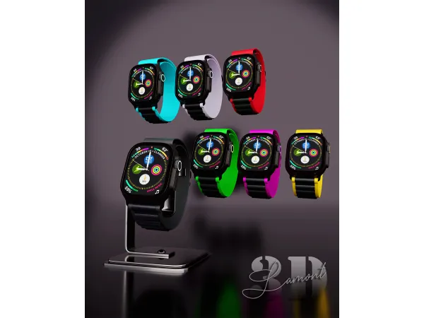 Alpha random watch apple ultra - The Sims 4 Custom Content
