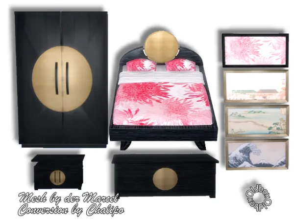 Schlafzimmer Japano by oldbox1310