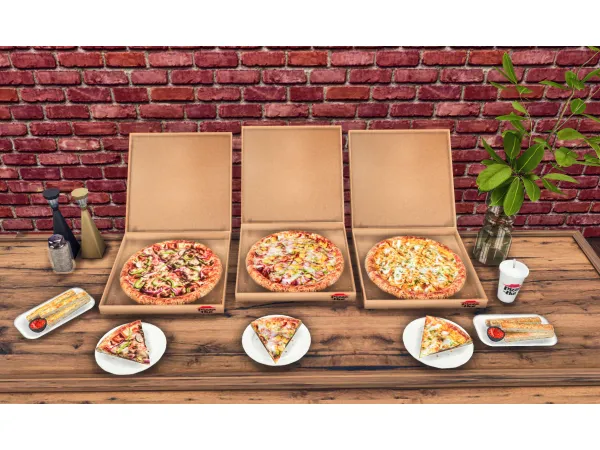 Alpha Pizza Hut Custom Food Part 2 by Insimnia - The Sims 4 Custom Content