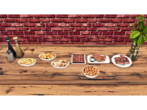Alpha Pizza Hut Custom Food Part 4 by Insimnia - The Sims 4 Custom Content