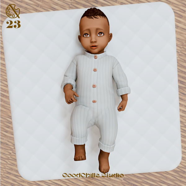 Maxis Match Maxis Match GCS August's 2024 INFANT by goodchillsstudio - The Sims 4 Custom Content