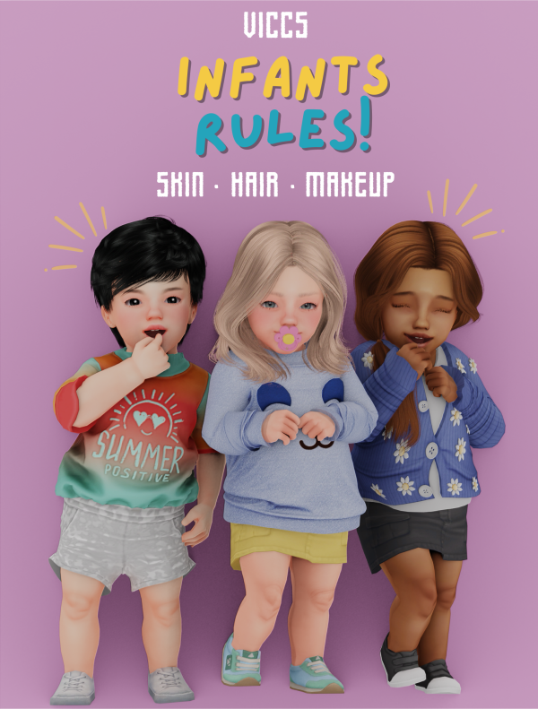 Mix VICCS_INFANT RULES by viccs - The Sims 4 Custom Content