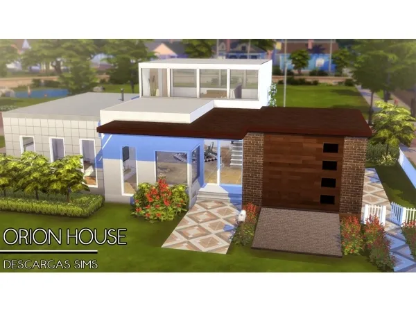 Alpha Orion House - The Sims 4 Custom Content