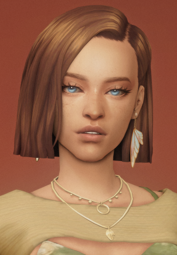Maxis Match hunter hair by simsfinds - The Sims 4 Custom Content