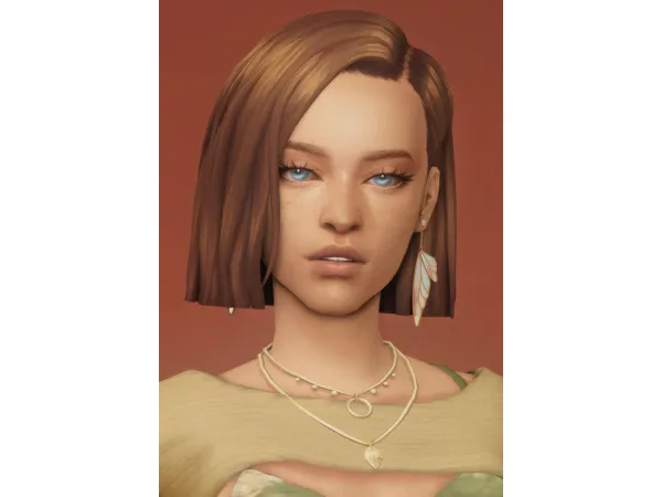 Maxis Match hunter hair by dogsill - The Sims 4 Custom Content