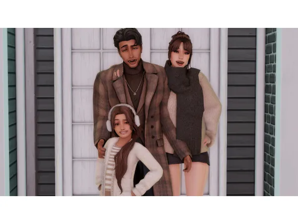 Mix Family Pictures Pose Pack by Whimsyalien - The Sims 4 Custom Content