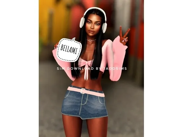 Alpha Bellami (Sim Download) - The Sims 4 Custom Content