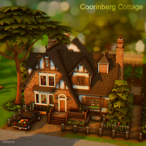 Maxis Match Coorinberg Cottage by simsfinds - The Sims 4 Custom Content