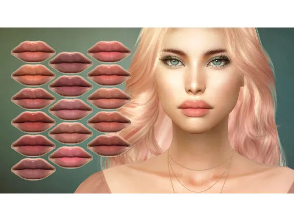 Alpha Candidate Lipstick by Remussirion - The Sims 4 Custom Content