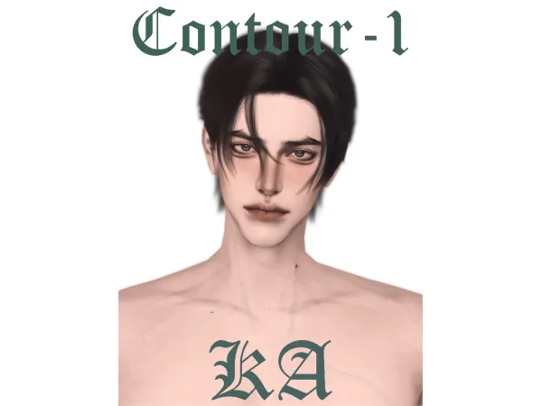 Alpha Acontour 1 by Aphelios_K - The Sims 4 Custom Content