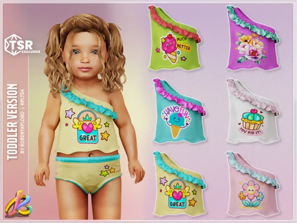 Alpha RobertaPLobo's Top 286 Toddler - The Sims 4 Custom Content