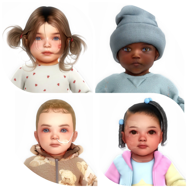Alpha mini infant dump by simsfinds - The Sims 4 Custom Content