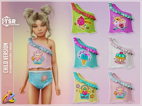 Alpha RobertaPLobo's Top 286 Child - The Sims 4 Custom Content