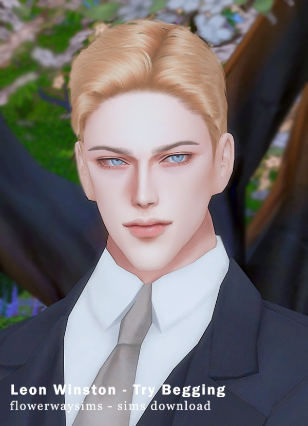 Mix LEON WINSTON TRY BEGGING MANHWA by simsfinds - The Sims 4 Custom Content