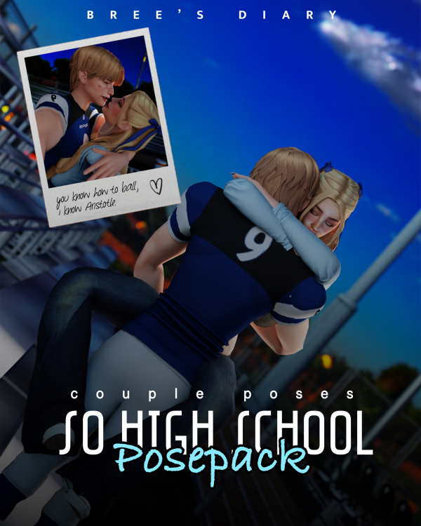 Mix [BD] So High School by simsfinds - The Sims 4 Custom Content
