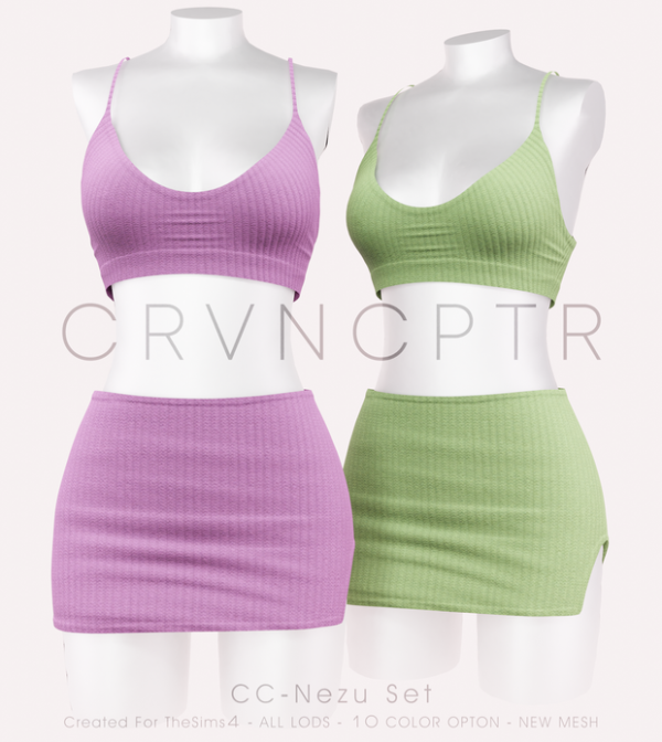 Alpha Nezu Set by carvin_captoor - The Sims 4 Custom Content
