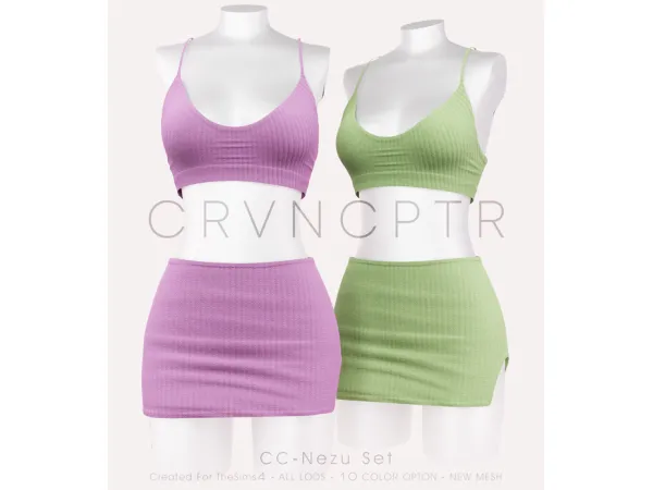 Alpha Nezu Set by CarvinCaptoor - The Sims 4 Custom Content