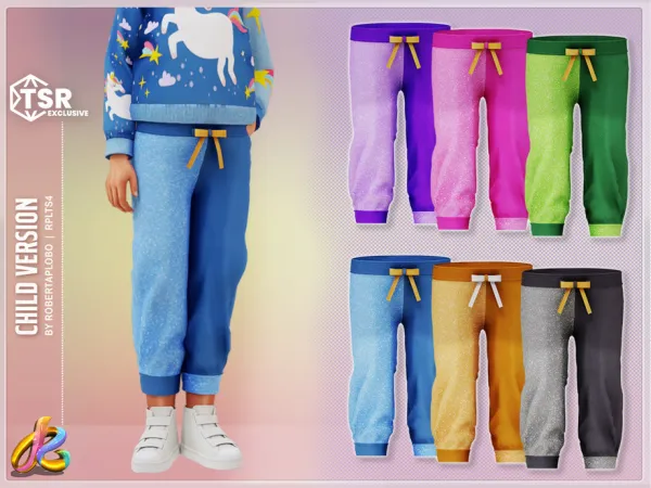 Alpha RobertaPLobo's Bottom 288 Child - The Sims 4 Custom Content
