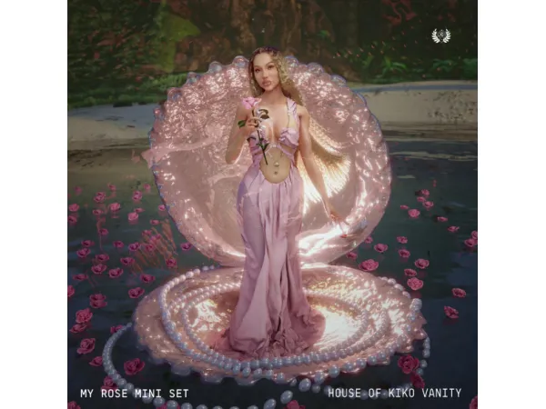 my rose mini set by kikovanity