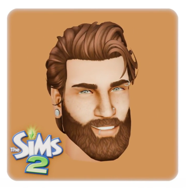 4t2 Movie Star Hair by simsfinds - The Sims 2 Custom Content
