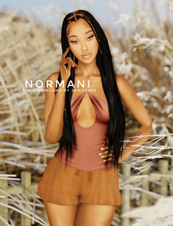 Alpha Normani (Sim Download) by shopwithflynnn - The Sims 4 Custom Content