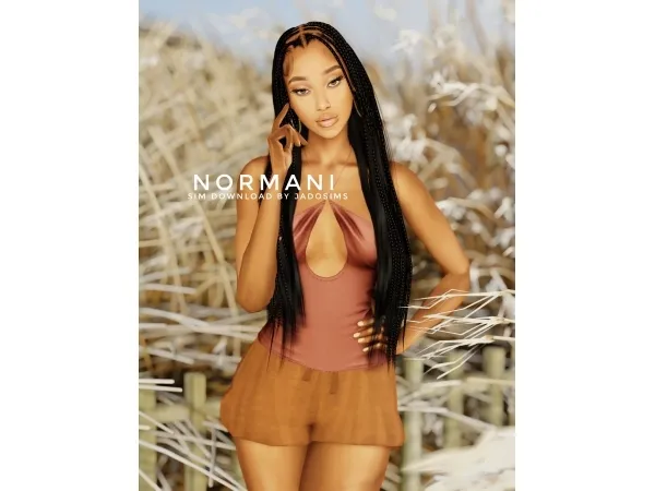 Alpha Normani (Sim Download) - The Sims 4 Custom Content