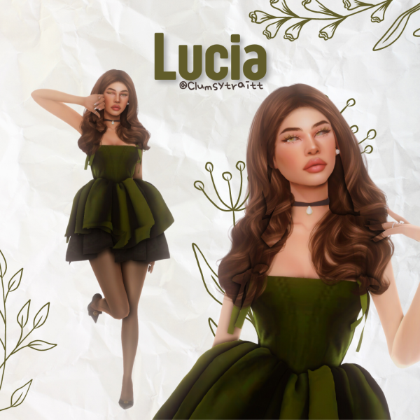 Mix Lucia by simsfinds - The Sims 4 Custom Content