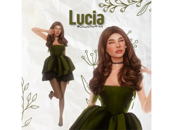 Mix Lucia by Taüve - The Sims 4 Custom Content