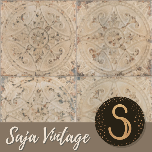 Alpha Saja Vintage Floors by simsfinds - The Sims 4 Custom Content