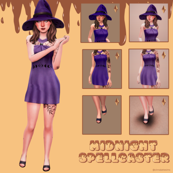 Maxis Match Midnight Spellcaster by simsfinds - The Sims 4 Custom Content