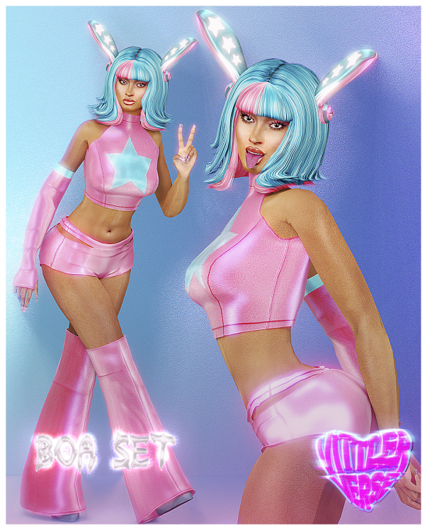 Alpha BOA Set by simsfinds - The Sims 4 Custom Content