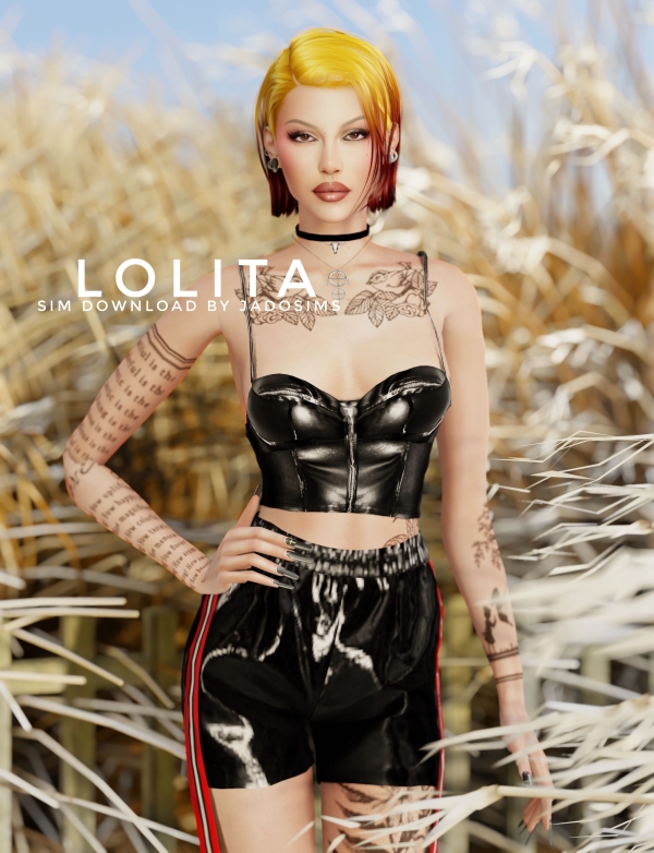 Alpha Lolita (Sim Download) by shopwithflynnn - The Sims 4 Custom Content