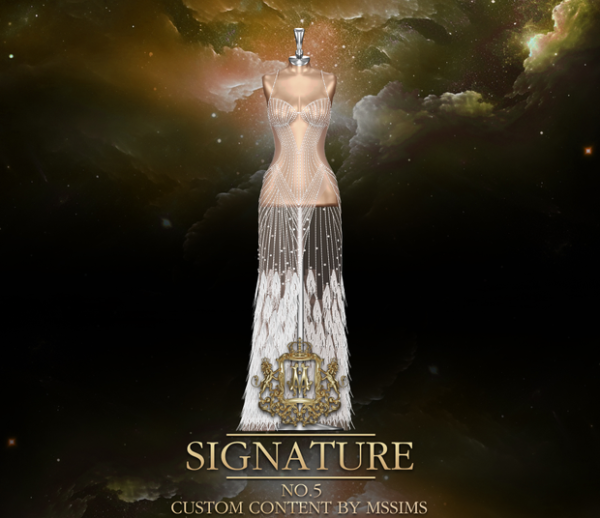 Alpha SIGNATURE NO5 by simsfinds - The Sims 4 Custom Content