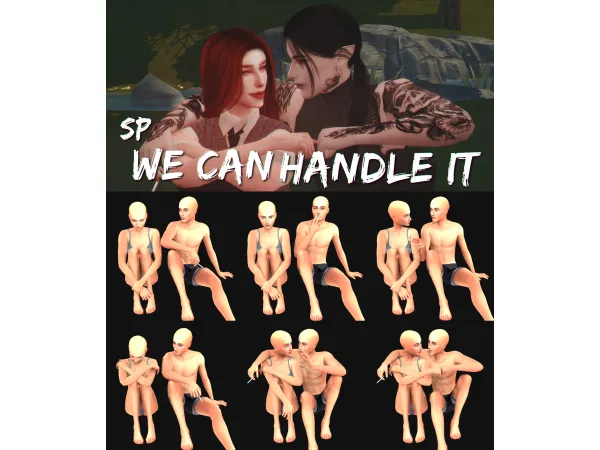 Mix [SP]We can handle it by sciophobis - The Sims 4 Custom Content