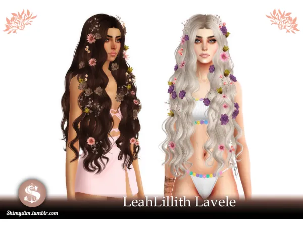 Alpha S4 LeahLillith Lavele Retexture by shimydim - The Sims 4 Custom Content