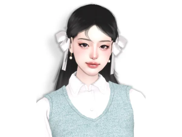 Alpha KIKIWSTUDIO HAIR 20240820 - The Sims 4 Custom Content