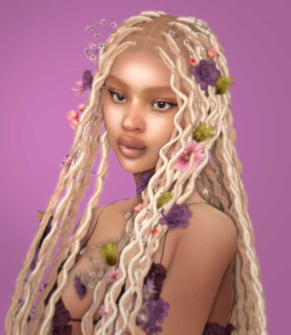 Alpha face masks and highlighters by simsfinds - The Sims 4 Custom Content