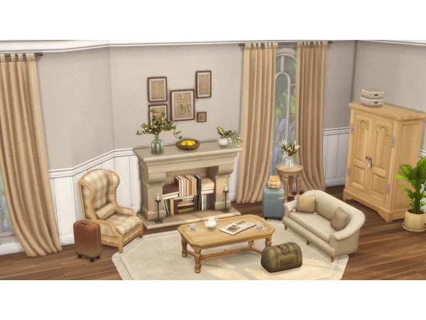 Maxis Match Pierisim Domaine du Clos part 2 - The Sims 4 Custom Content