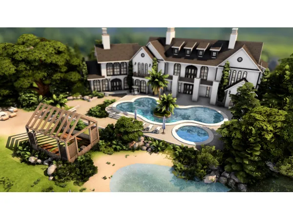 Farm Mansion By PlumbobKingdom